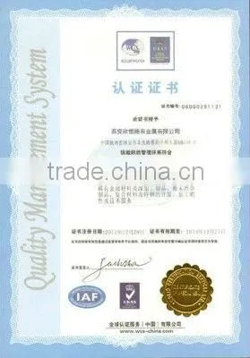 99.95% pure molybdenum rod, bar for Sapphire Crystal Growing furnace