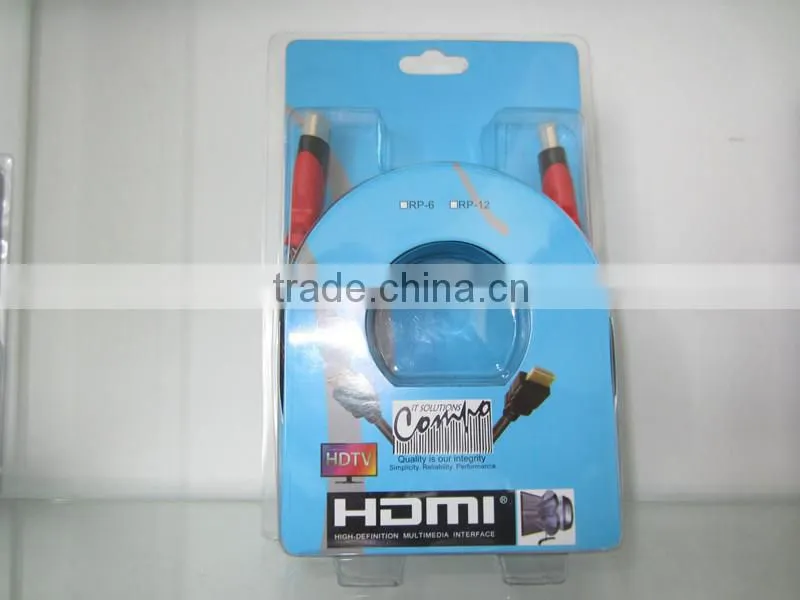 1.3 version pure copper conductor 5.5mm outer sheath hdmi cable premium from vertified Factory