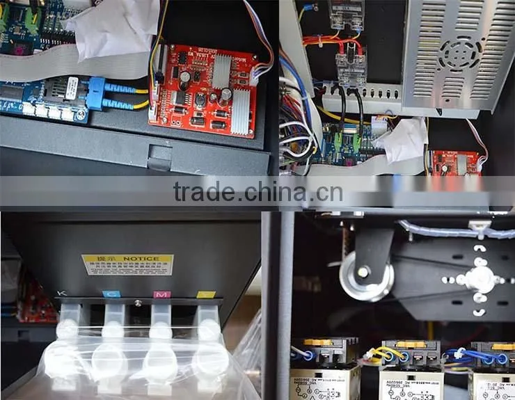 Galaxy flatbed UV printer/UV flatbed printer/digital UV glass printing machine