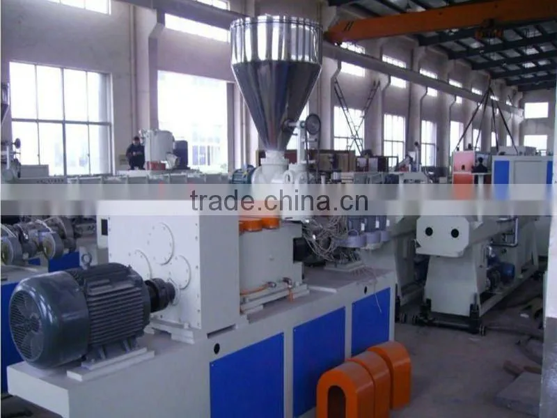 PVC double pipe extrusion Line manufacturing macine