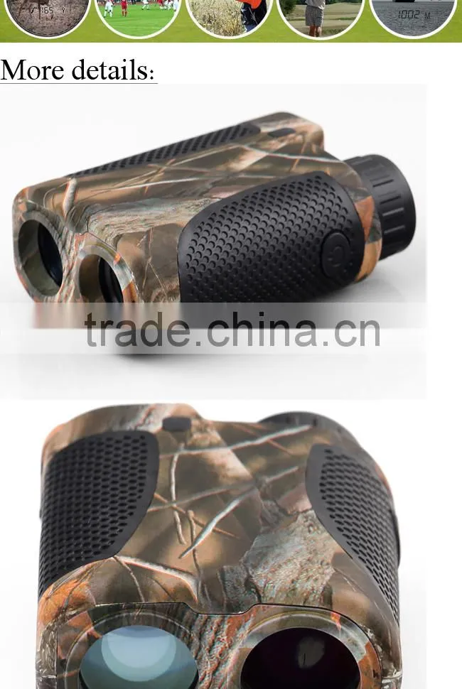 BIJIA 5x25 500m Optical Infrared Laser Rangefinder for Out-Door Hunting