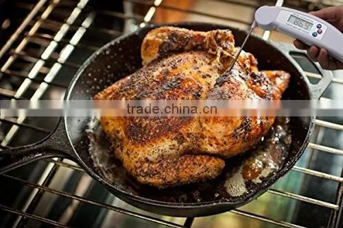 Long Probe LCD Screen Digital Stainless Baby Milk BBQ Meat Cooking Thermometer with Instant Read