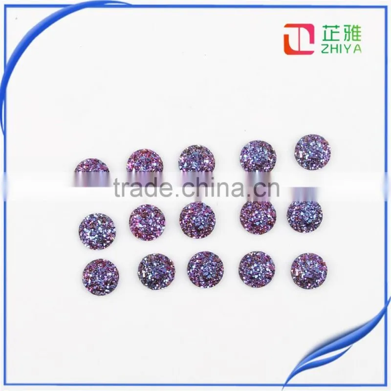 12mm Cheap Round Druzy Cabochons Wholesale