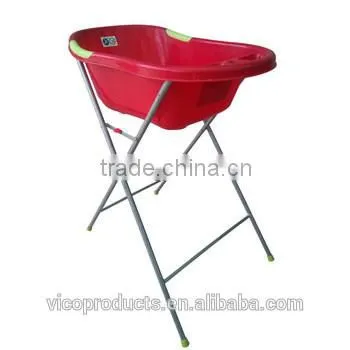 baby bather bath tub stand/metal stand for baby tub baby product
