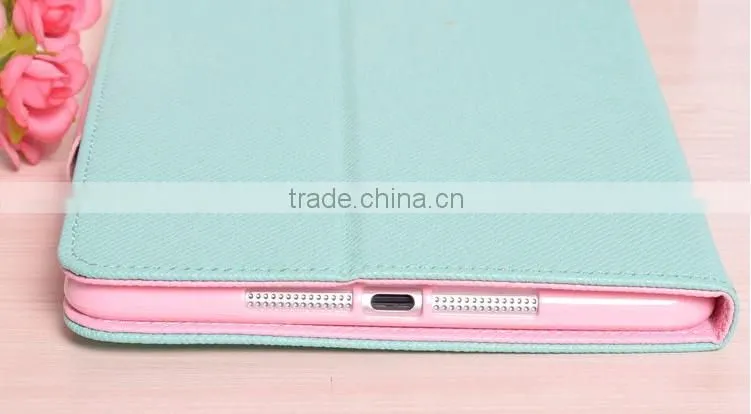 High quality pu leather tablet case for ipad