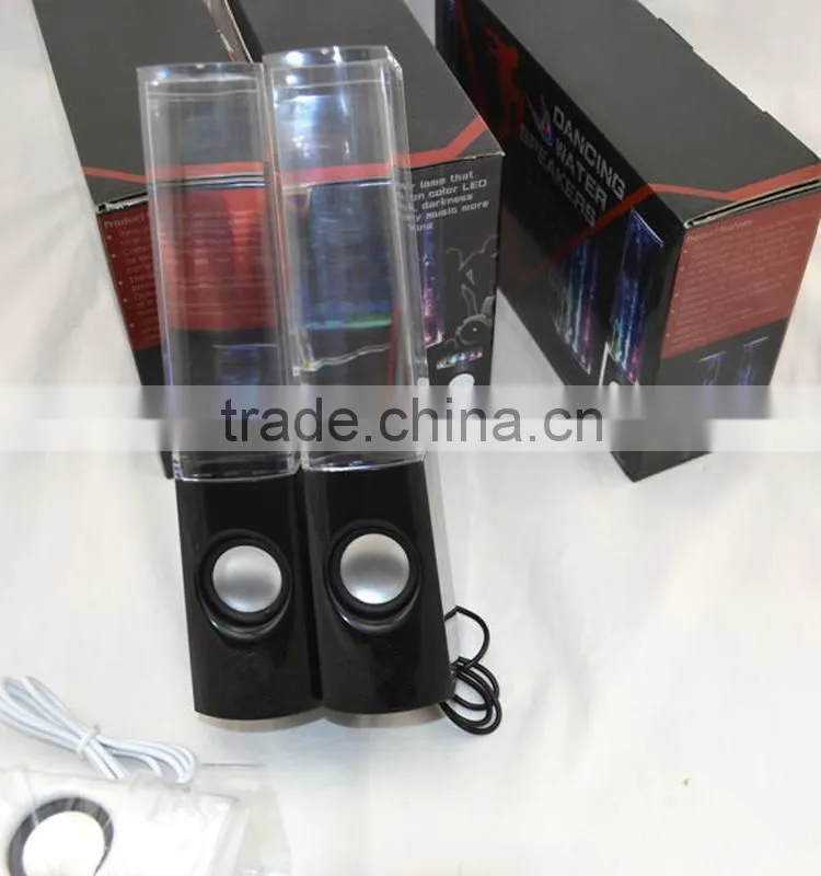 2015 popular fashion water dancing speaker for desk from China manufacturer with cheaper price