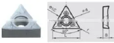 Best01 aluminum cutting insert K20 carbide insert