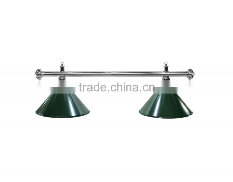 Green 2 shades billiard table light , pool table lamp for sale
