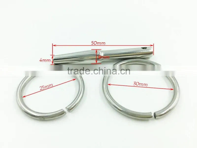 CTDA-005 Unisex Stainless Steel Bondage Neck Collar Wrist Restraint Handcuffs Spreader Bar Sex Toys