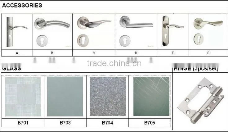 Modern PVC Interior Door/MDF Interior Door