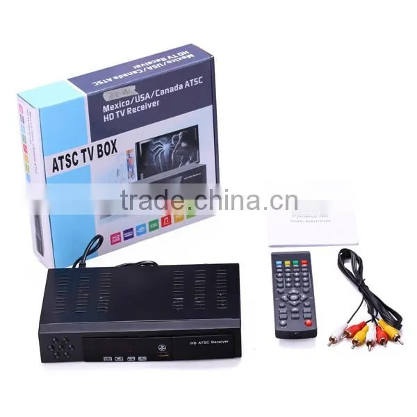 cheapest price Mstar 7802 ATSC FTA set top box 1080P MPEG4 H.264 PVR hot sale in North America