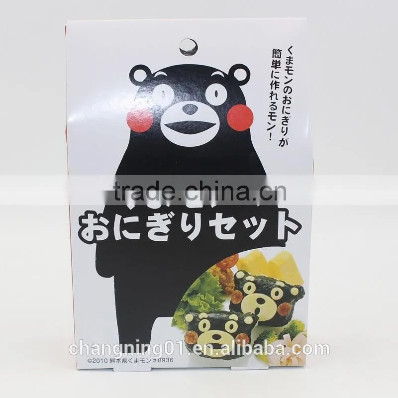 cheapest Kitchen Gadgets sushi rice mold/plastic mold making/Bear shaped