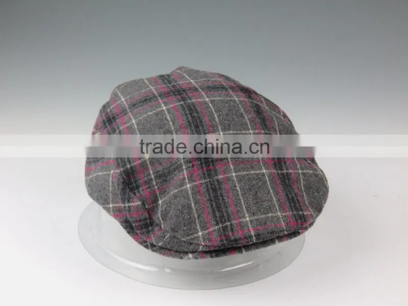 unisex women&men all year round winter warm duckbill ivy flat cap hats