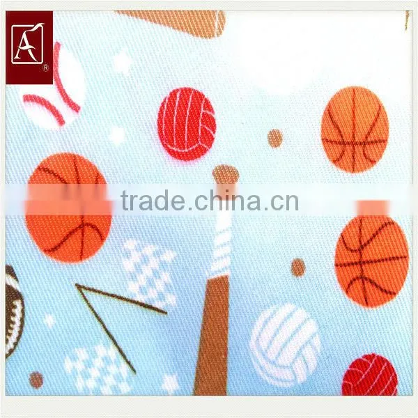 100% Polyester Peach Skin Twill Printed
