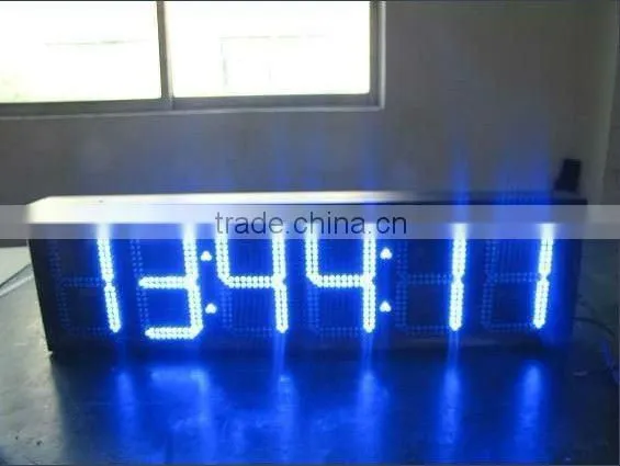 7 segment digital electronic large led timer clock / LED digital timer clocks