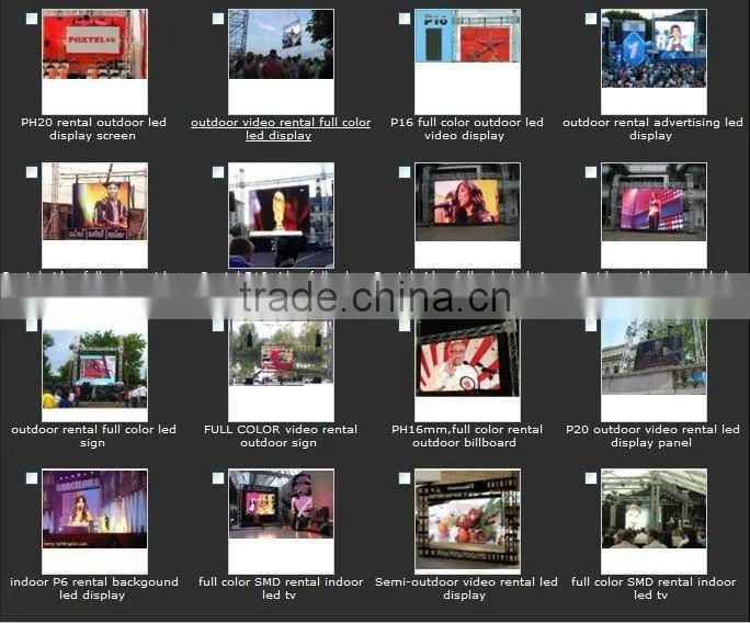 Hot photo xxxx vide indoor full color led display p5 scree