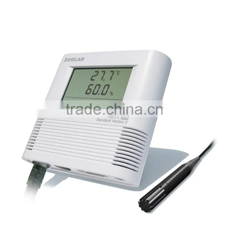 External Compact Probe HVAC Real Time Wireless Data Logger for Temperature and Humidity