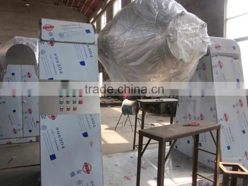 SZG 2000L Double Conical Rotary Vacuum Dryer 6 rpm 2000kg