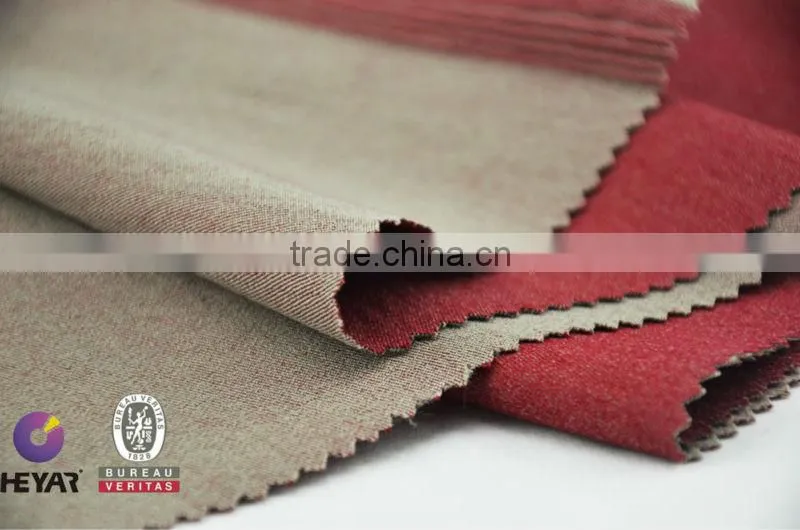 2 Tone Dyeing Cotton Poly Spandex Fabric