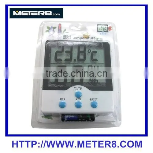 Temperature and humidity meter clock HTC-5
