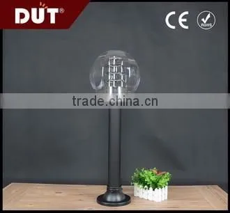 different types high transmittance plastic outdoor acrylic ball lawn lamp