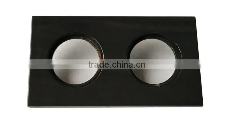 2017 New Design Rotation Wooden Coin Display and Presentation Case