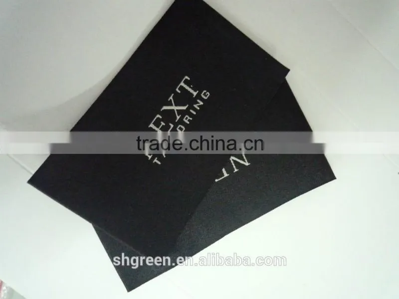 smoothy satin woven label industry maker