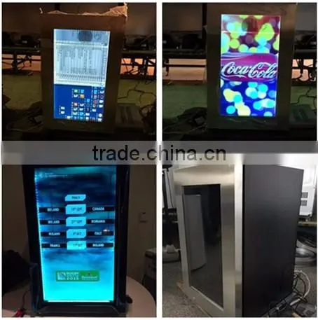 EKAA hot sale new advertising 22inch transparent lcd display