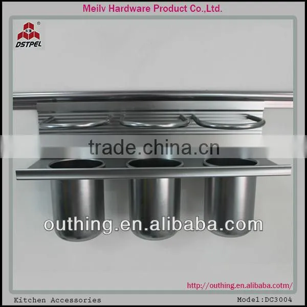 MODERN AlUMINUM ALLOY CHAMPAGNE KITCHEN CABINETS SPICE RACKS / KITCHEN HANGING RACK DC3001