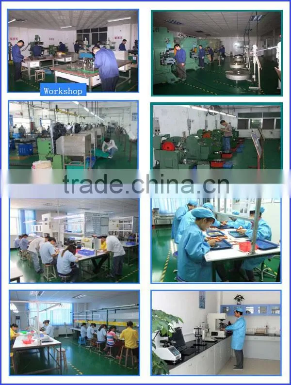 Precise Customized Pogo Pin, Flat Bottom Battery Spring Connector