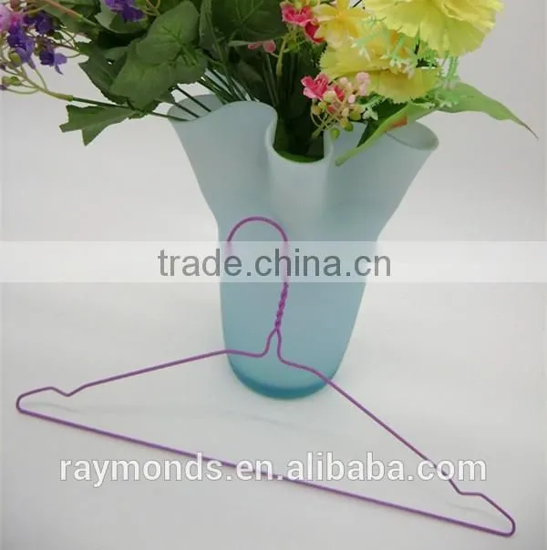 Dry Cleaning Wire Hangers With Plastic Powder Coated