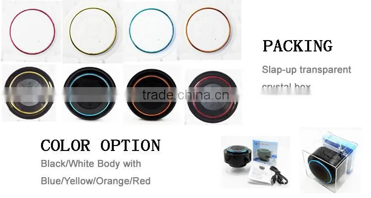 F012 multi black color waterproof wireless mini speaker bluetooth hansfree talk