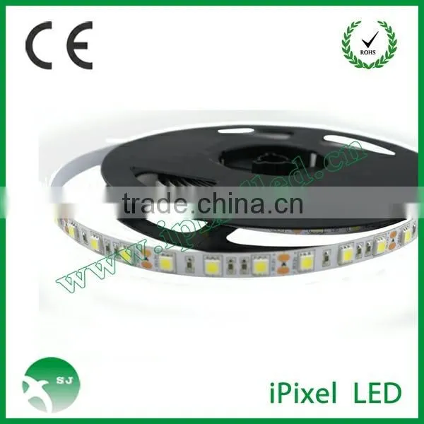 60leds single color5m/roll led strip 5050smd