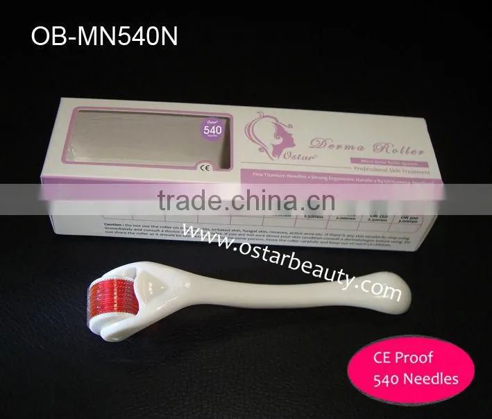 HOT 540 needles titanium derma roller / micro needle machine OB-540N