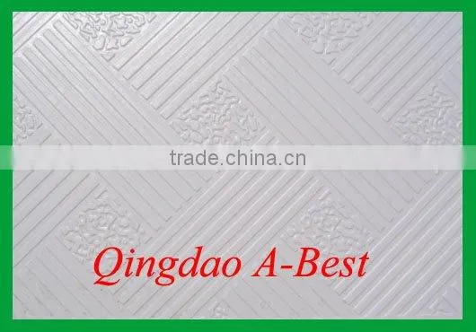 white/color suspended PVC laminated gypaum board for Ceiling