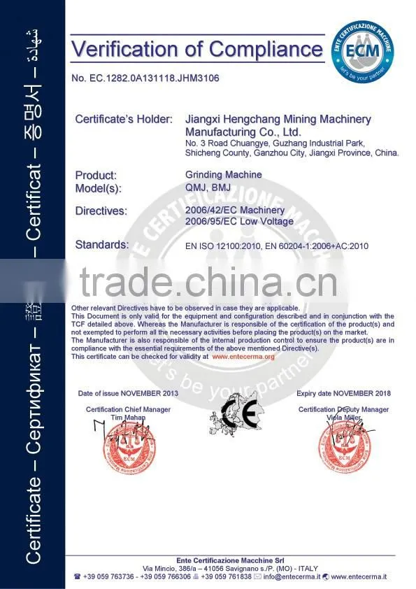 China manufacturer manganese separate pulsating chamber jig separator