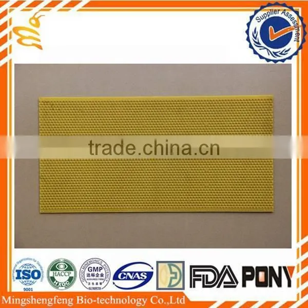 plastic beeswax foundation sheet, plastic comb foundaiton sheet