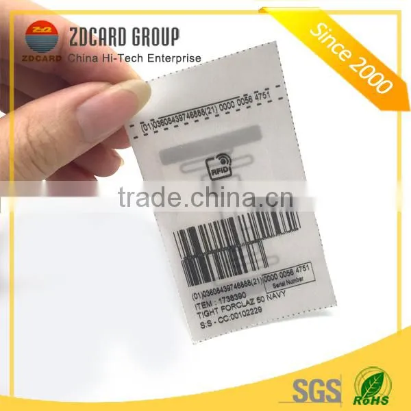Passive UHF Clothing RFID Tag