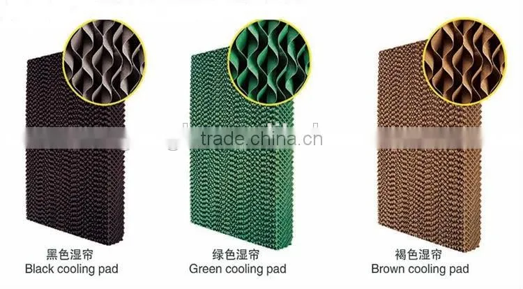 high efficiency evaporative cooling system for greenhouses