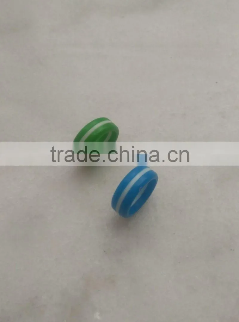 comfortable rubber rings &safe silicone wedding band