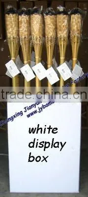 Garden Bamboo torch/bamboo tiki torch/garden torch