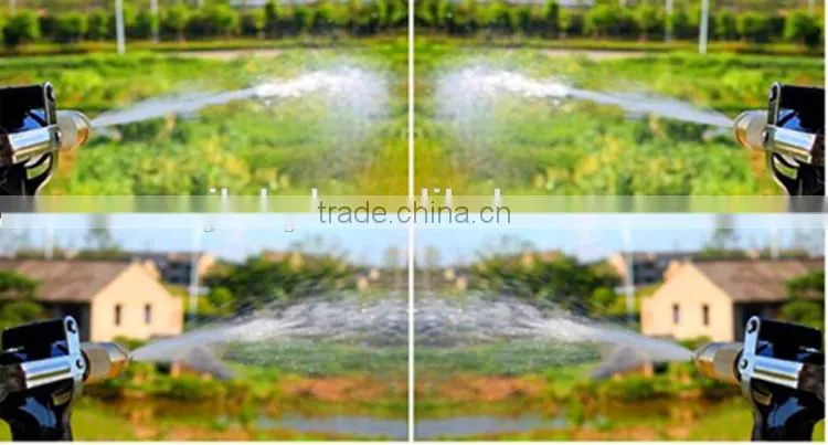High pressure water spray gun for car washing
