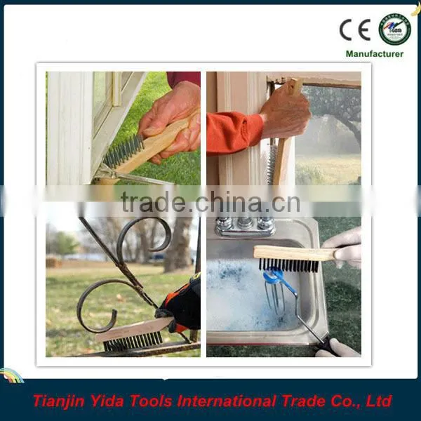 Stainless Steel Wire With Wooden Handle
