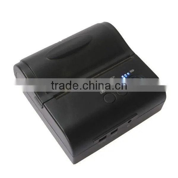 New Bluetooth 80mm Label Thermal POS Receipt Printer for IOS Android Mobile printer