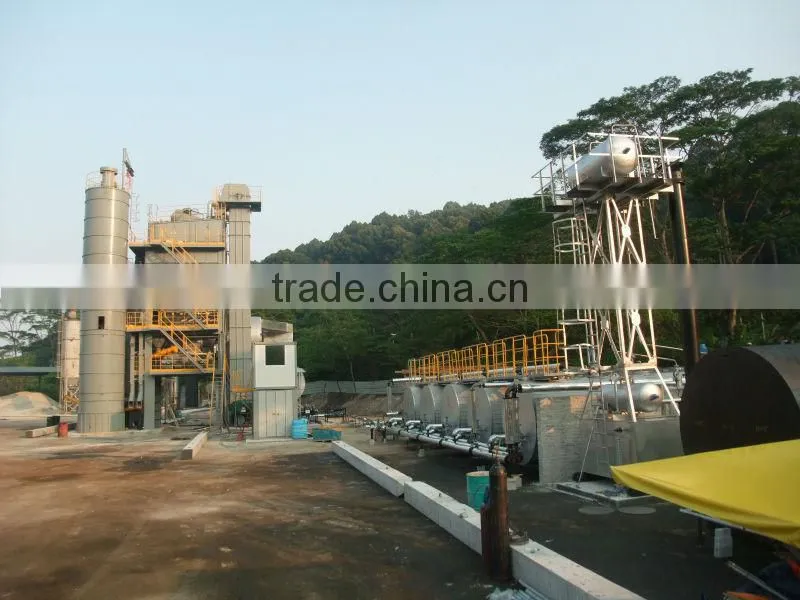 Roady 200t/h mobile asphalt drum mix plant (RD200)