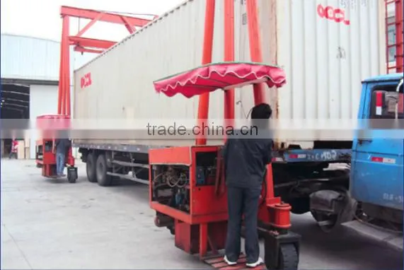 low lifting container crane used for low height environment