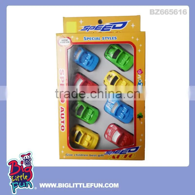 Pull back toy police mini car toy