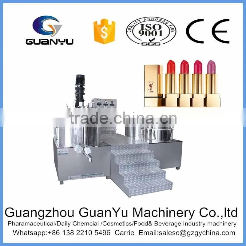 CE cerfiticated good quality steam vacuum emulsifying mixer for cosmetics making