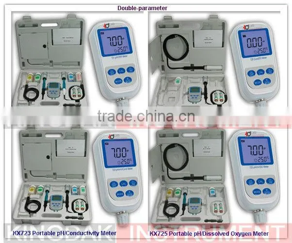 PORTABLE PH/CONDUCTIVITY METER KX723