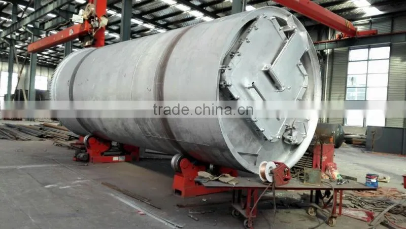 DAYI New Design Type Waste Rubber Recycling To Oil Pyrolysis Didstillation Plant /Small Pyrolysis Machine